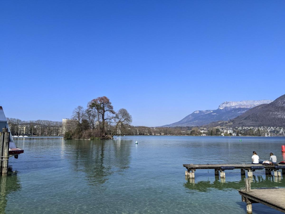 La Plume Vue Lac 3 Etoiles - Garage Prive, Secteur Recherche, Moderne & Tout Equipe, 6 Personnes Annecy Dış mekan fotoğraf