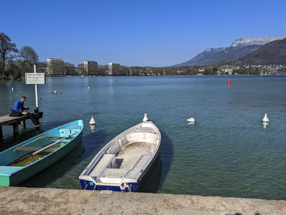 La Plume Vue Lac 3 Etoiles - Garage Prive, Secteur Recherche, Moderne & Tout Equipe, 6 Personnes Annecy Dış mekan fotoğraf