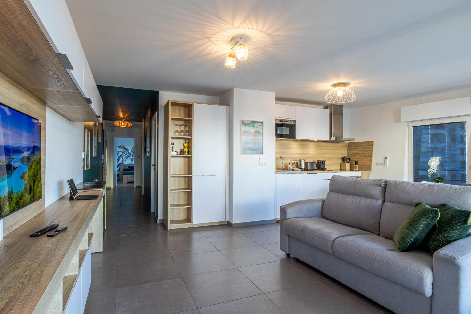 La Plume Vue Lac 3 Etoiles - Garage Prive, Secteur Recherche, Moderne & Tout Equipe, 6 Personnes Annecy Dış mekan fotoğraf